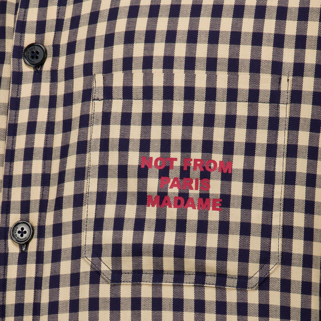 Plaid Brown Overshirt - Drôle de Monsieur