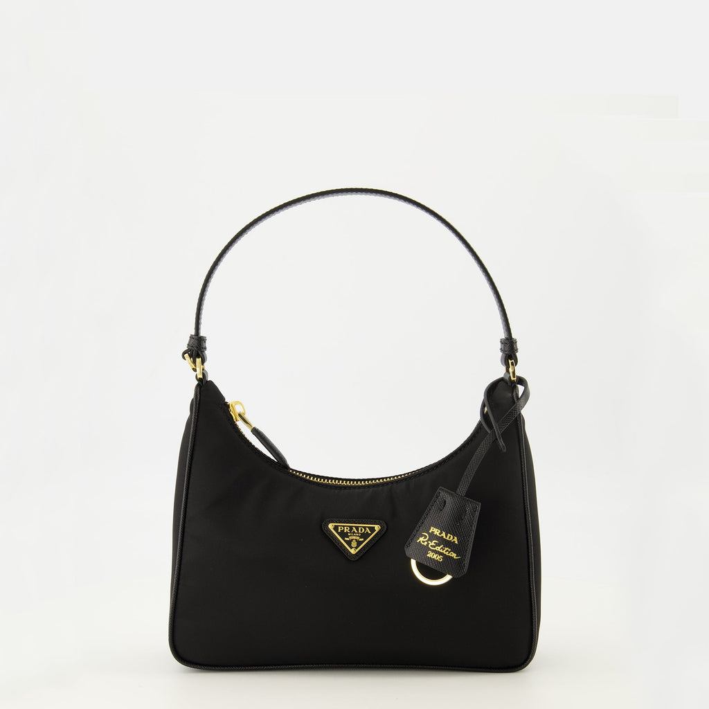 프라다의 여성용 미니 헌정 가방 2005 블랙 이미지 - 시즌 봄-여름 2026 - 앞면 보기
