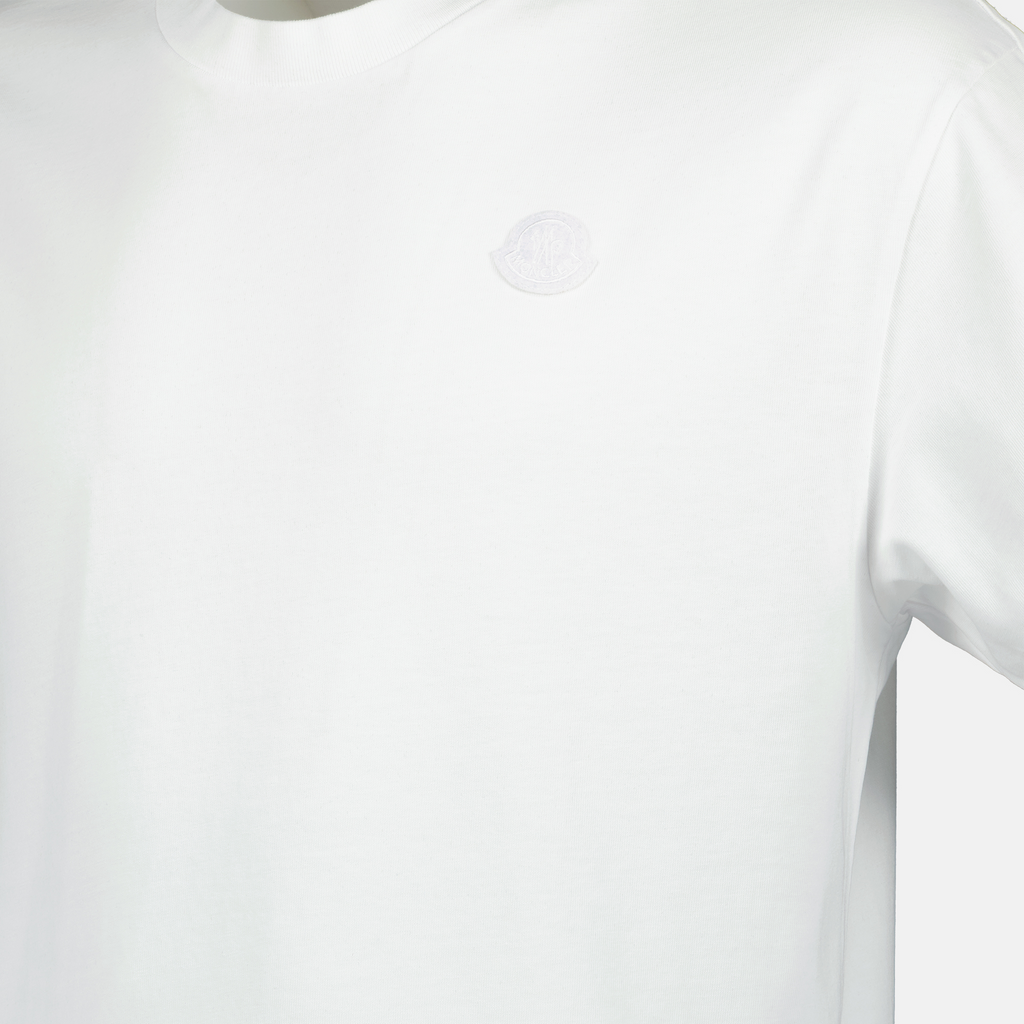 Bild des Graffiti-Logo-T-Shirts von Moncler für Herren - Saison Frühling-Sommer 2025 - Detailansicht 5