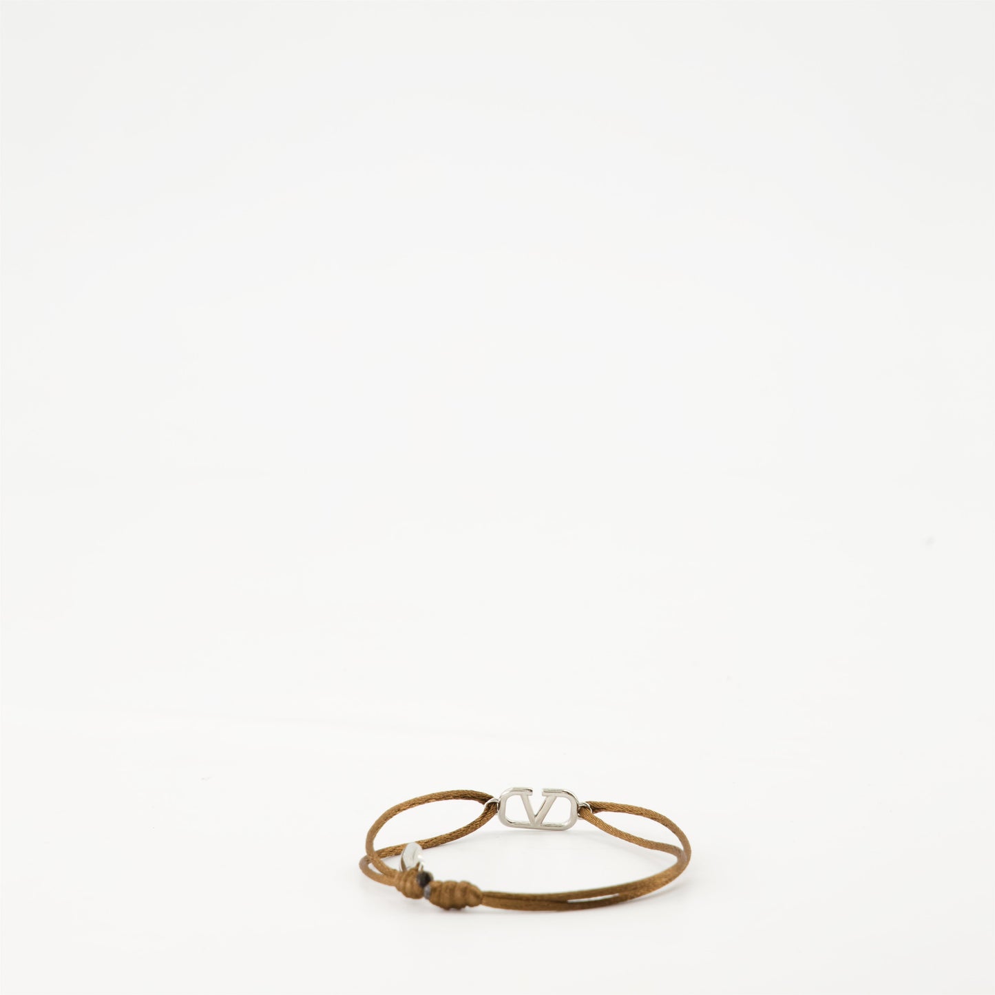 Valentino Garavani, Brown Cord Bracelet, Vlogo, Luxury Accessories, Autumn-Winter 2024