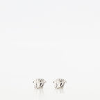 Medusa silver earrings, Versace earrings, hypoallergenic jewelry, chic earrings, modern accessories