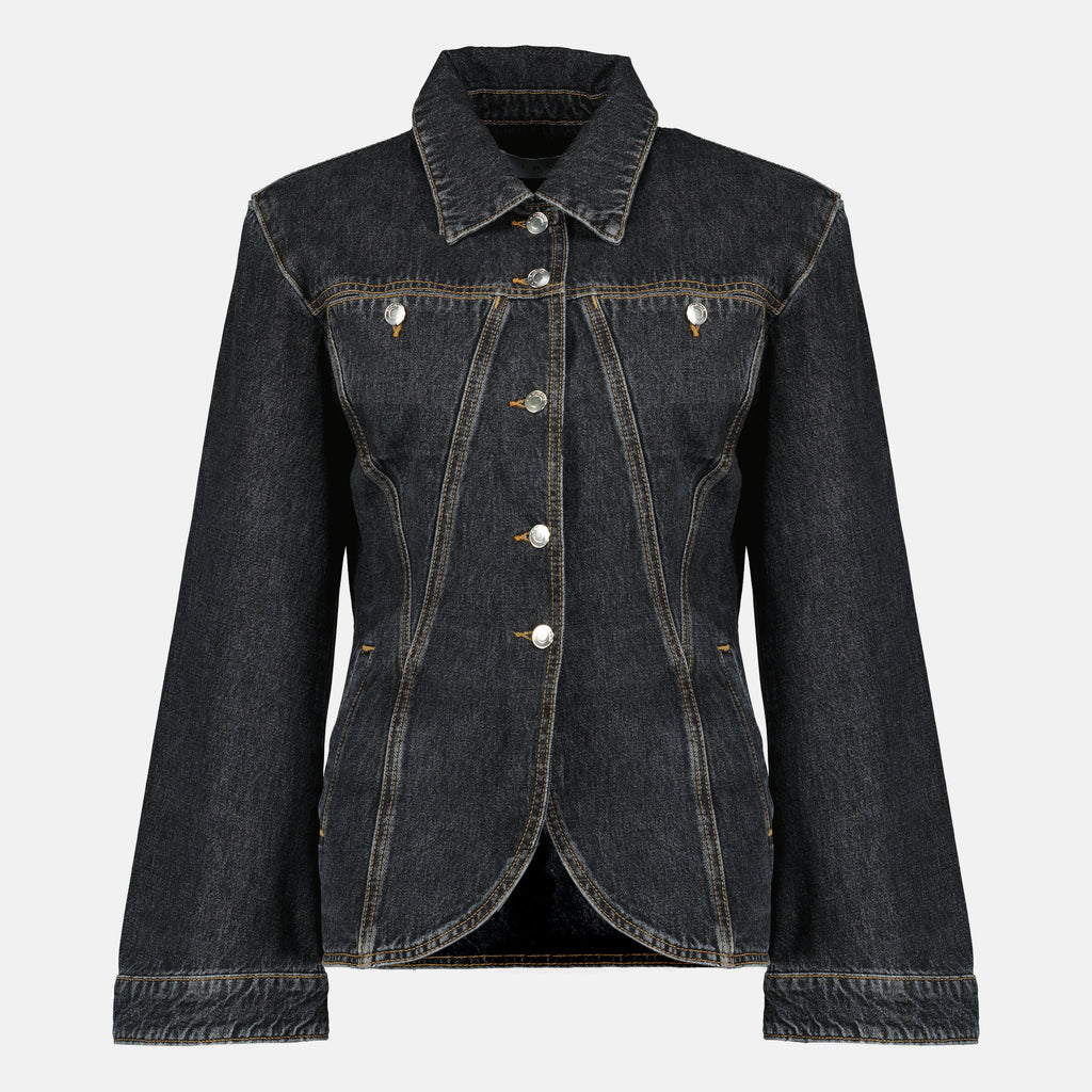 Chaqueta de Denim Azul