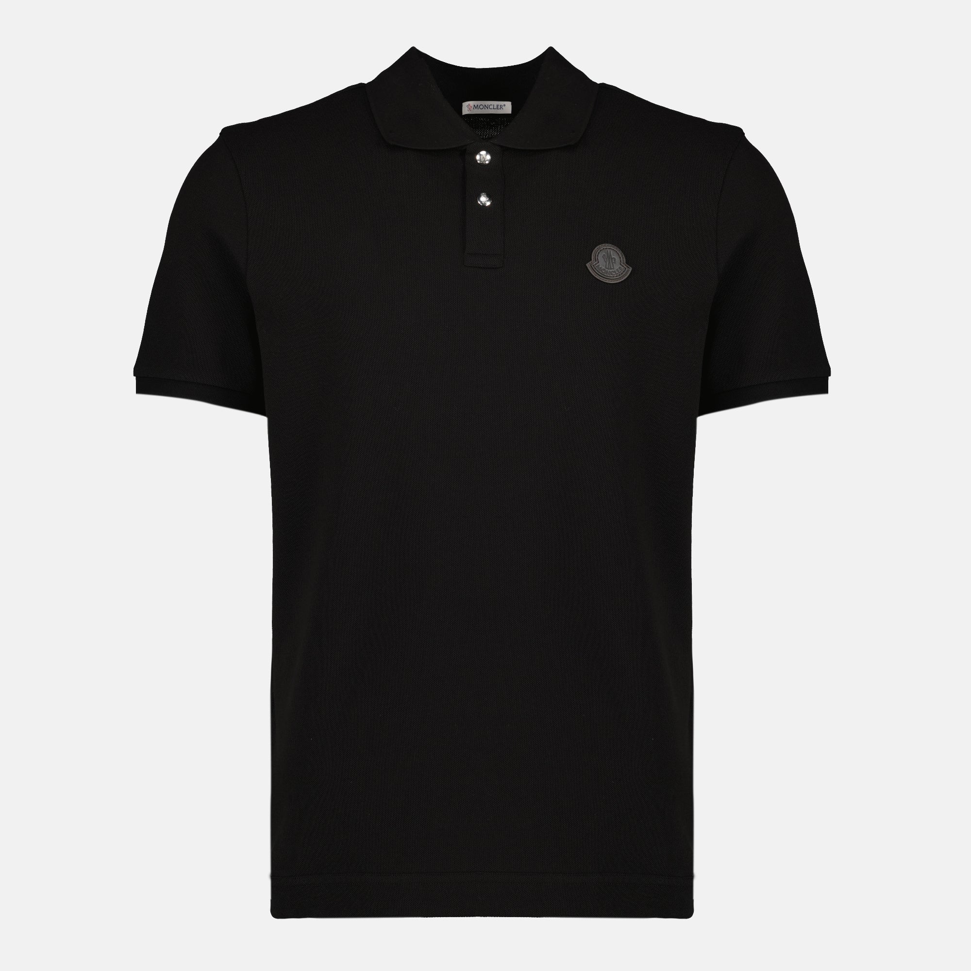 Image of Cotton Polo by Moncler for Men - Season Spring-Summer 2026 - Front View