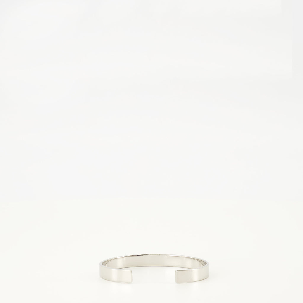 Imagen de la pulsera numérica de plata de Mm6 para mujeres - Temporada Primavera-Verano 2026 - Vista trasera