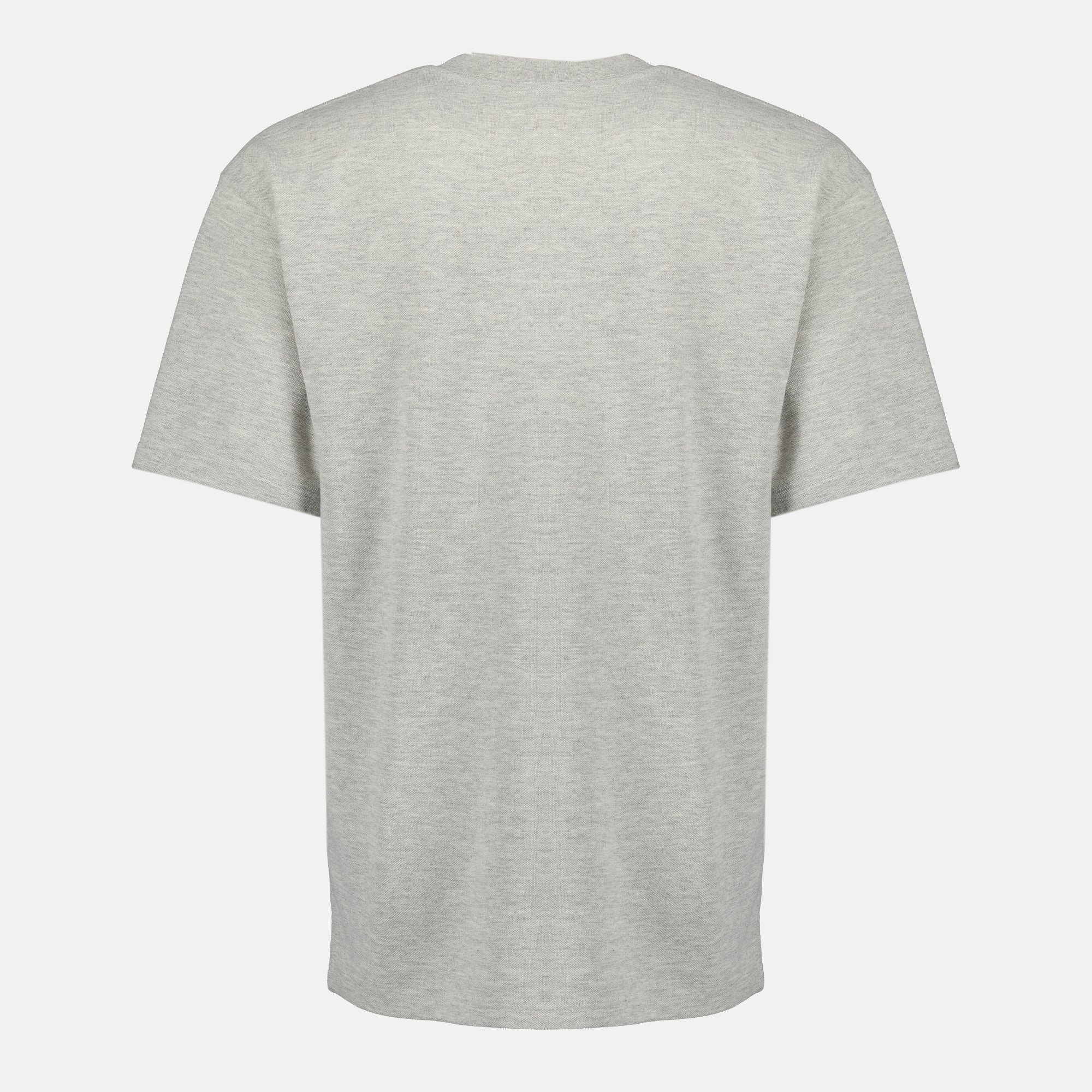 Image of YSL Grey T-Shirt by Saint Laurent for Men - Season Spring-Summer 2026 - Back View