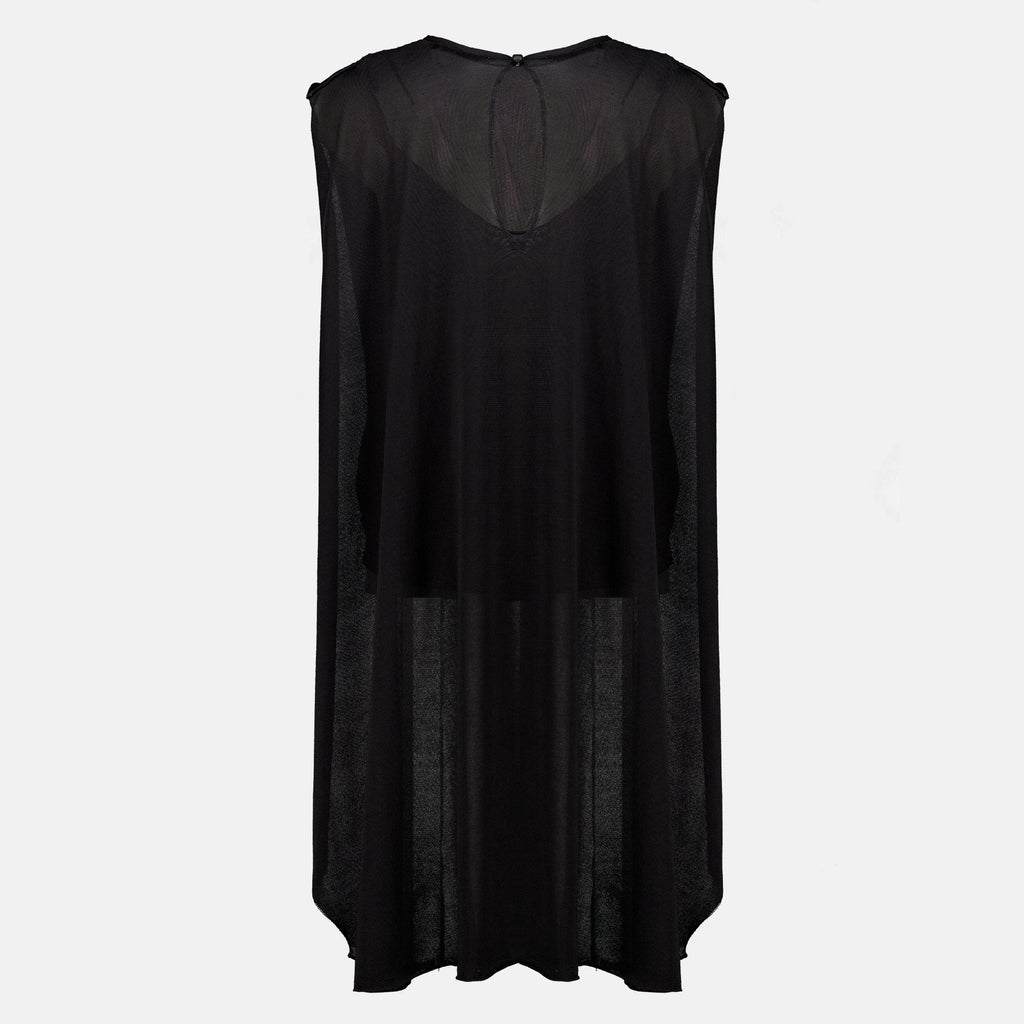 Top de Seda Preto