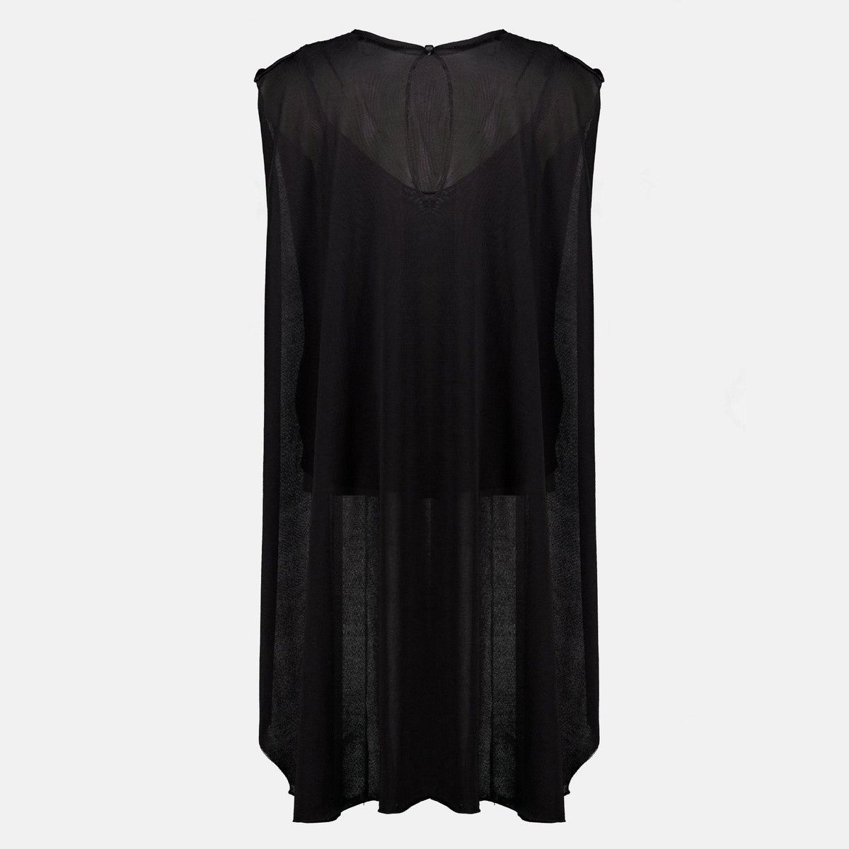 Top de Seda Preto