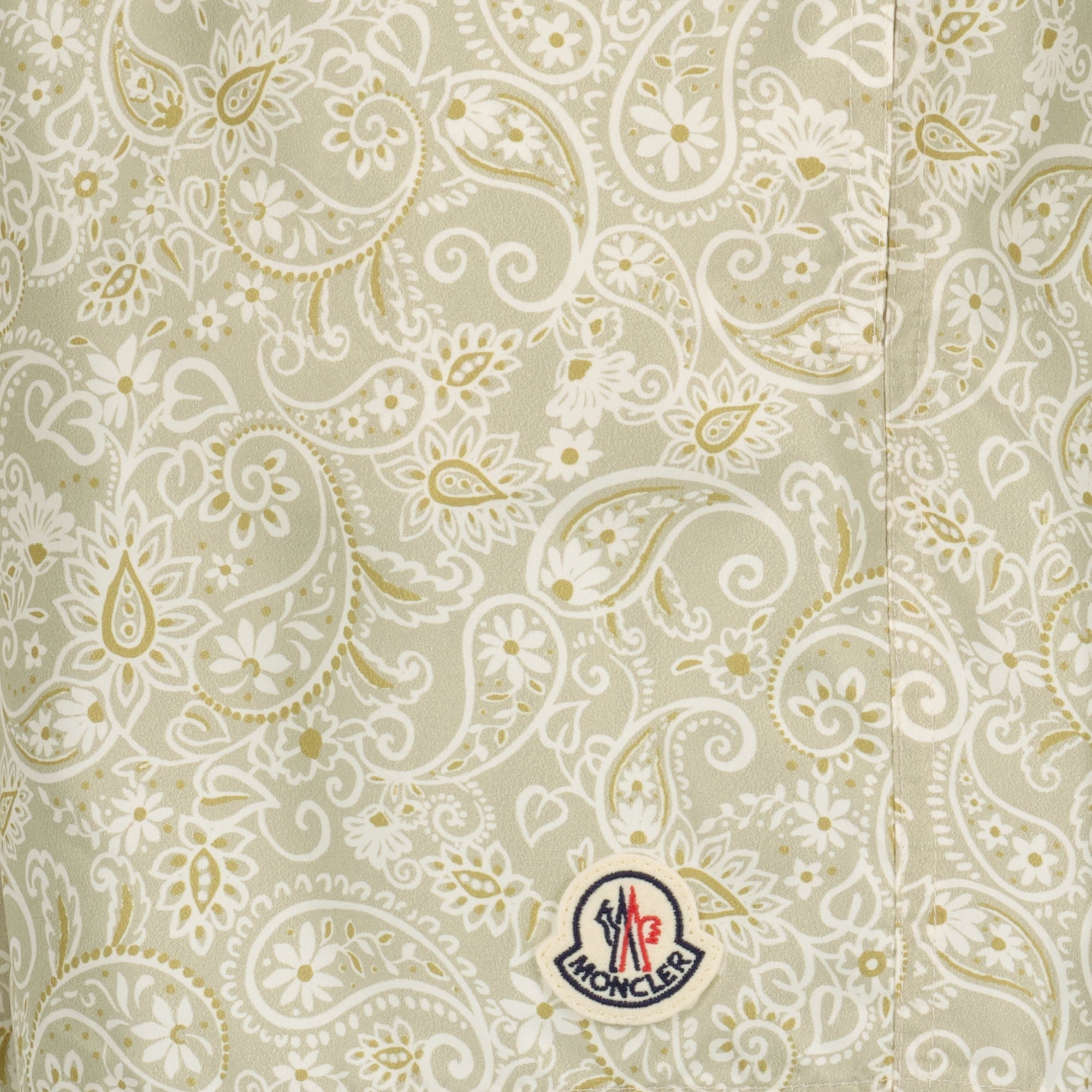 Image of Maillot de bain imprimé cachemire by Moncler for Men - Season Spring-Summer 2026 - Detail View 1