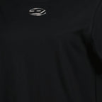 Diesel D-Uncuntie T-shirt, black cotton T-shirt, embossed logo shirt, Spring-Summer 2025 collection, essential wardrobe piece