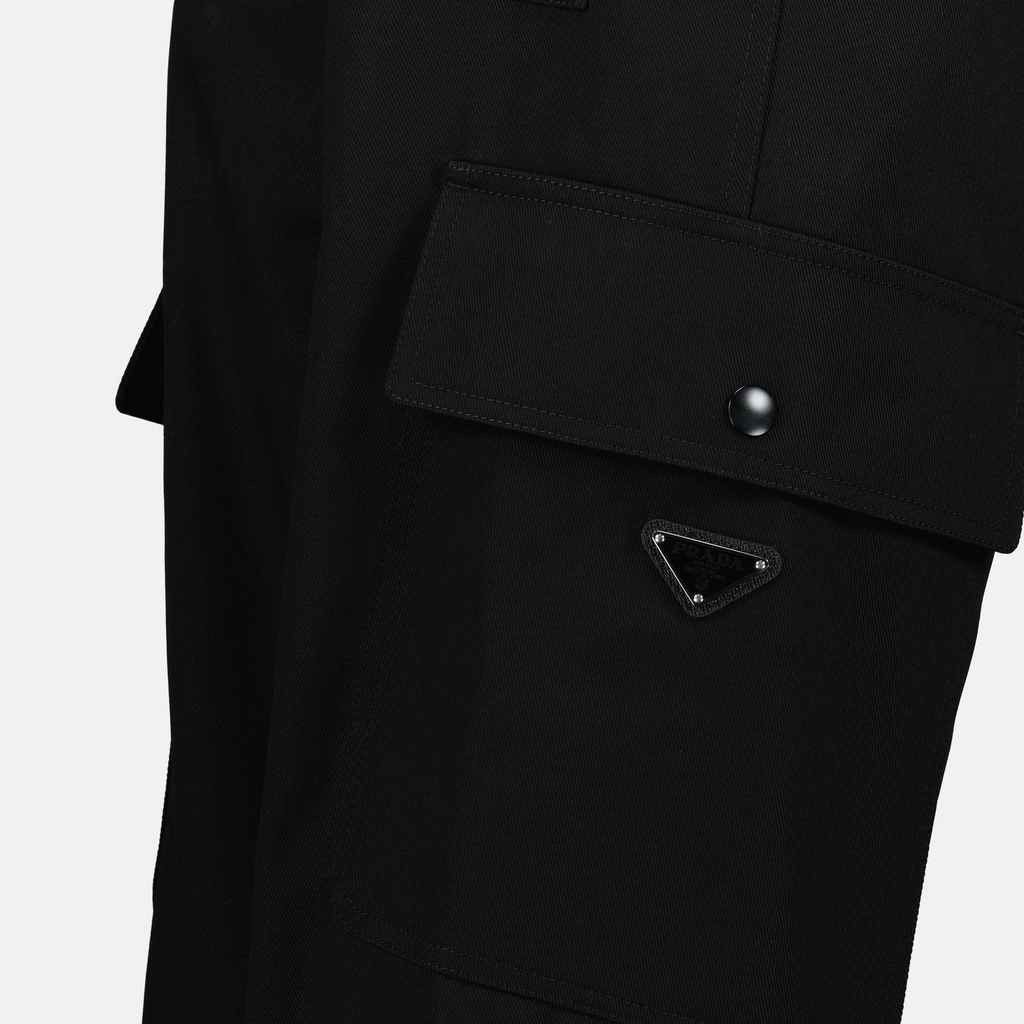 Pantalones Cargo Negros