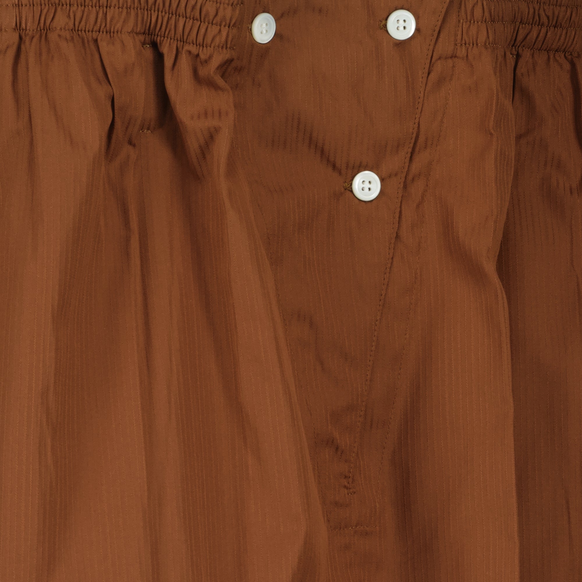 Prada mini skirt, brown skirt, cotton mini skirt, Autumn-Winter 2025, women's fashion