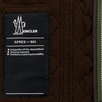 Gilet kaki matelassé en duvet