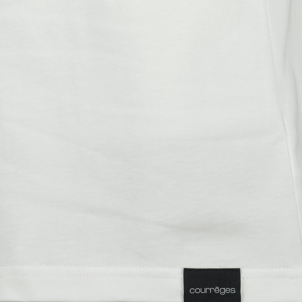 cotton t-shirt, embroidered logo, spring-summer collection, comfortable wear, chic casual style