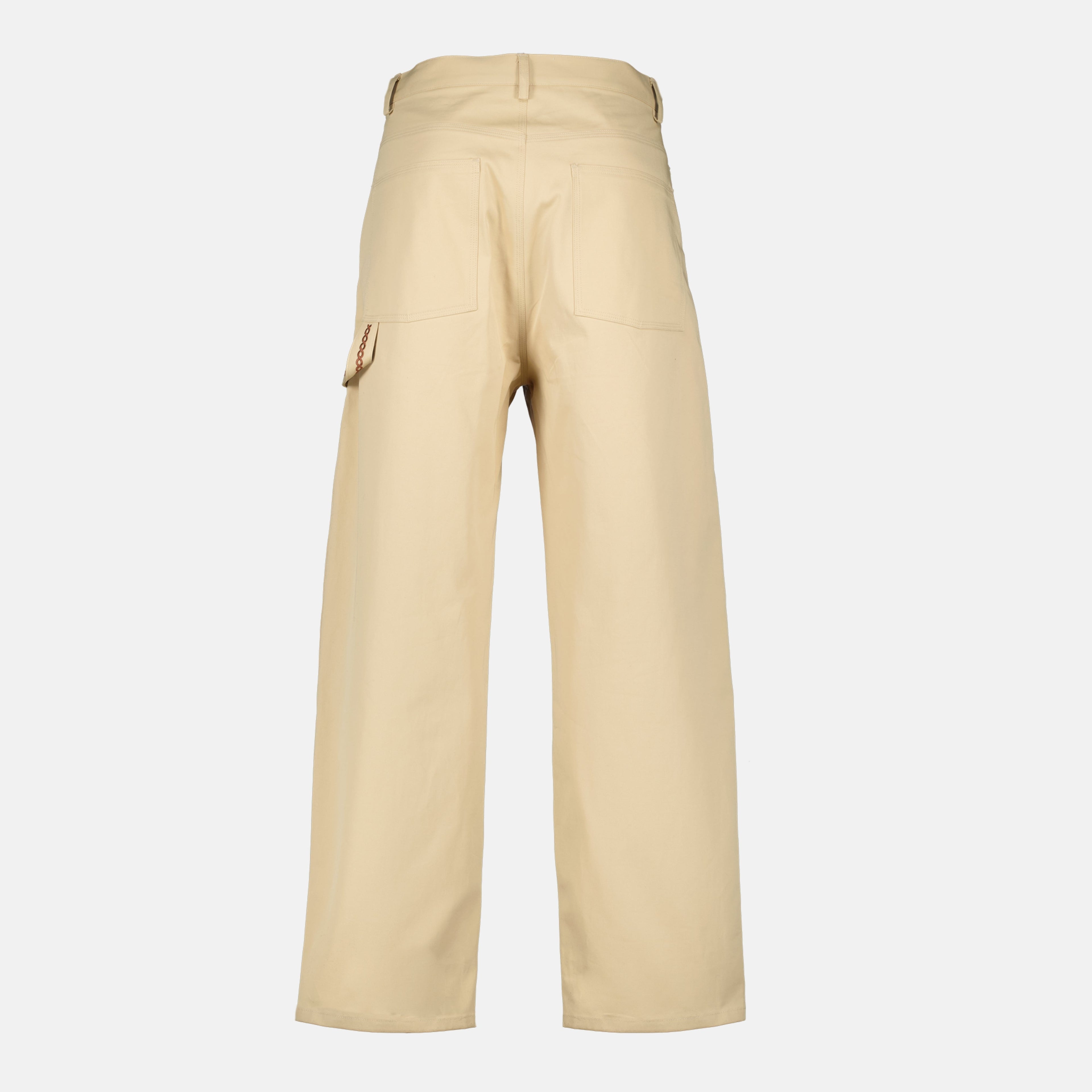 Beige Baggy Pants