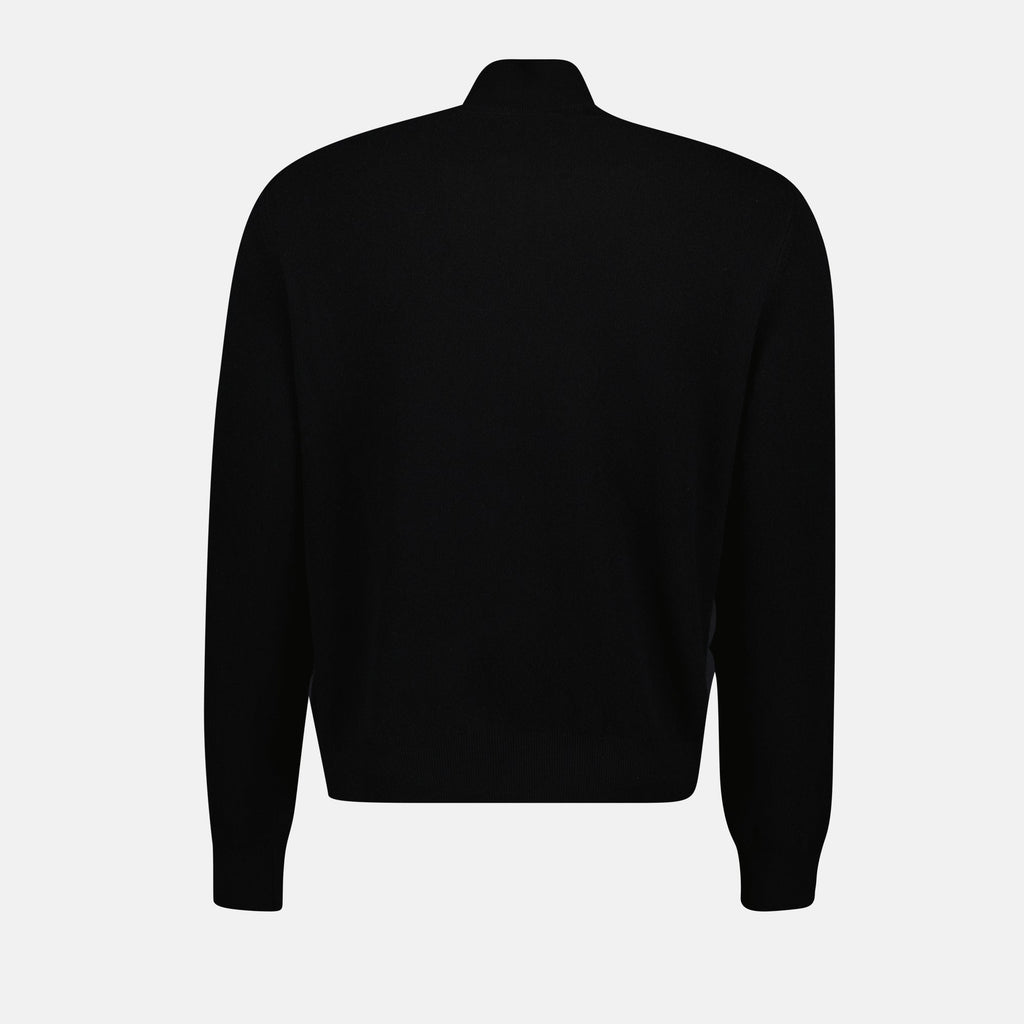 Bi-Material Jacket, Quilted Jacket, Black Jacket, Moncler Autumn-Winter 2024, Luxury Outerwear