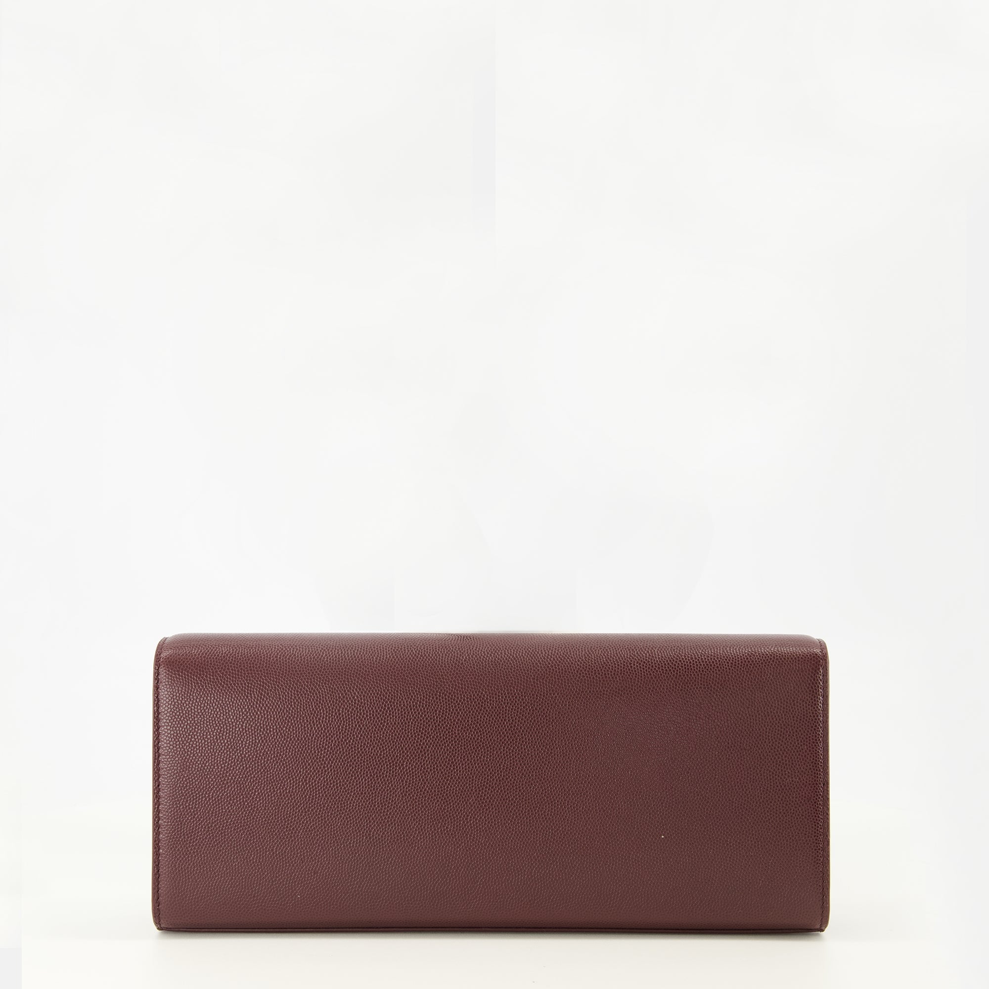 Bilde av Kate Clutch Bordeaux fra Saint Laurent for kvinner - Sesong Vår-Sommer 2026 - Bakside visning