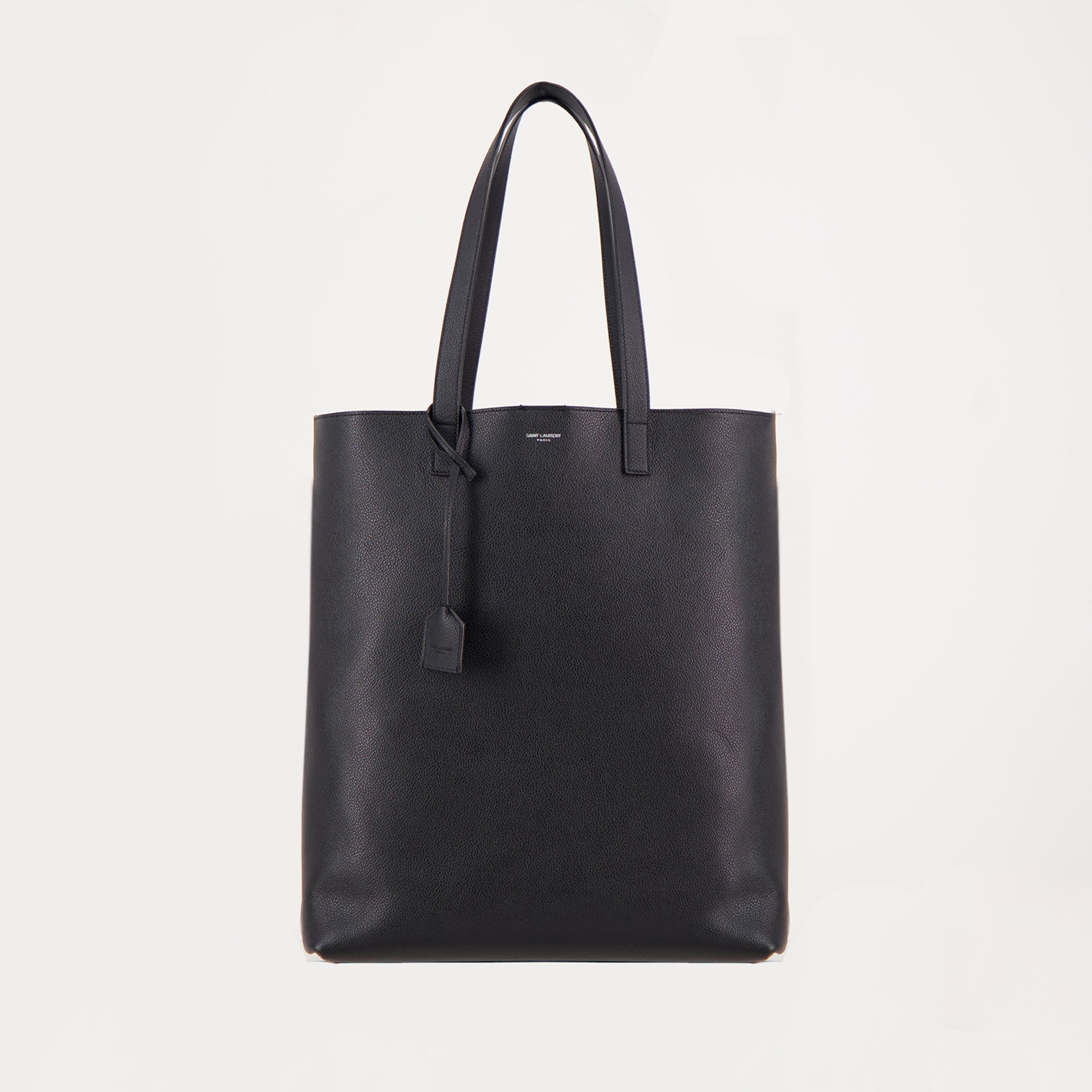 leather tote bag, grained leather, functional accessory, designer bag, stylish tote