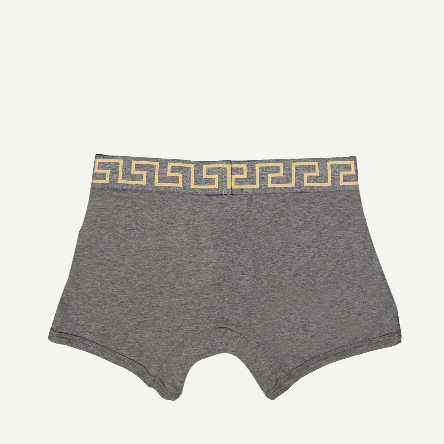 Versace Boxer Briefs, Medusa Pattern, Grey Boxer Briefs, Autumn-Winter 2024, Cotton Elastane Briefs