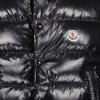 Bild des schwarzen Tibb-Gilets von Moncler für Herren - Saison Herbst-Winter 2025 - Detailansicht 5