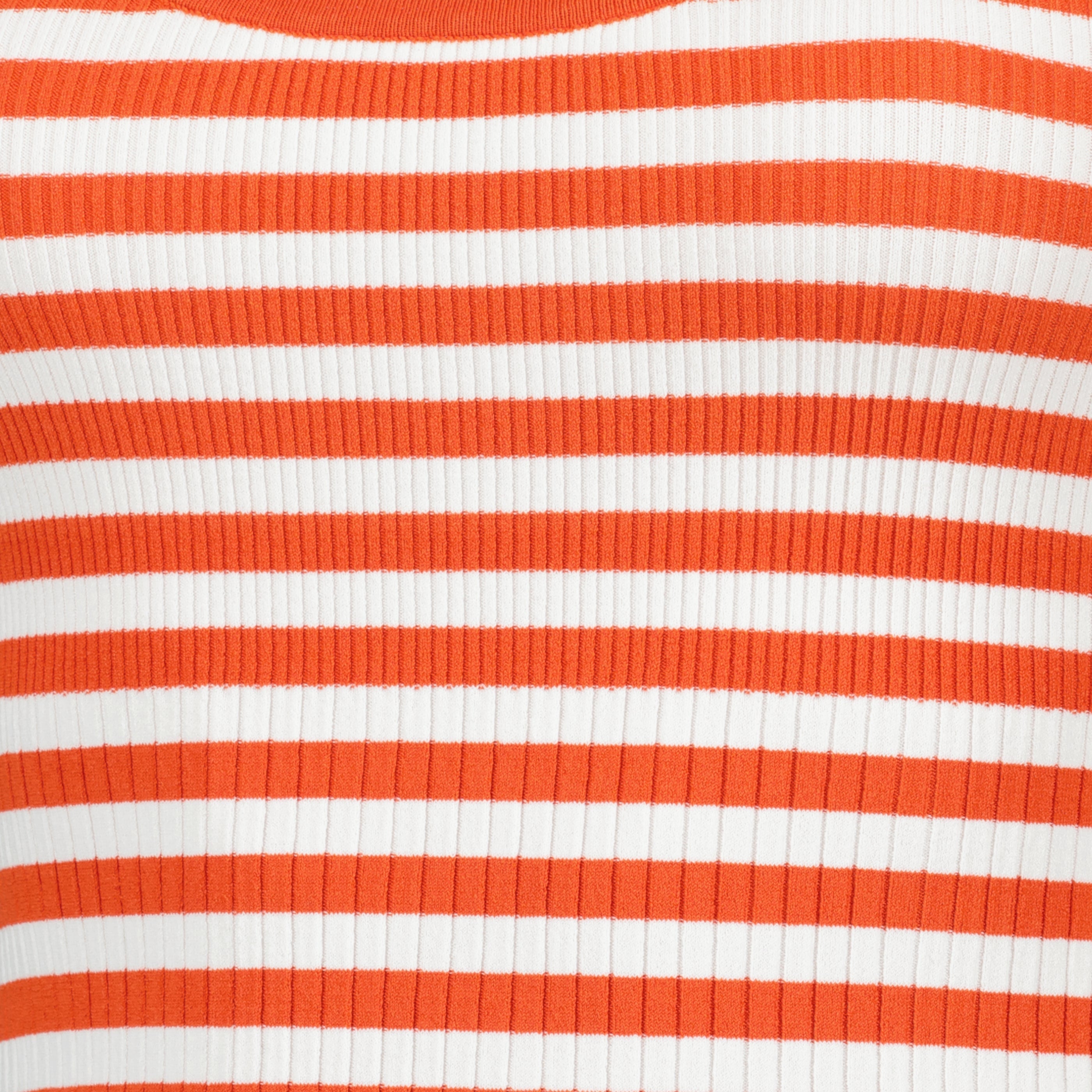 Imagen del top sin mangas de rayas acanaladas de Max Mara para mujeres - Temporada Primavera-Verano 2026 - Detalle Vista 2