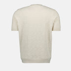 Image of Cotton Selleria Pullover by Fendi for Men - Season Spring-Summer 2025 - Back View