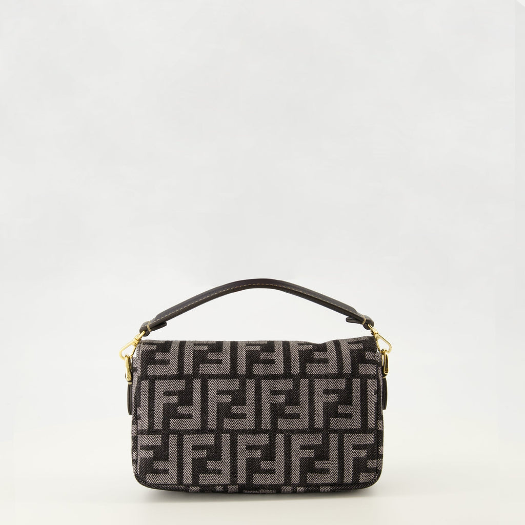 Fendi baguette bag, mini denim bag, luxury accessories, designer handbags, 2025 fashion collection