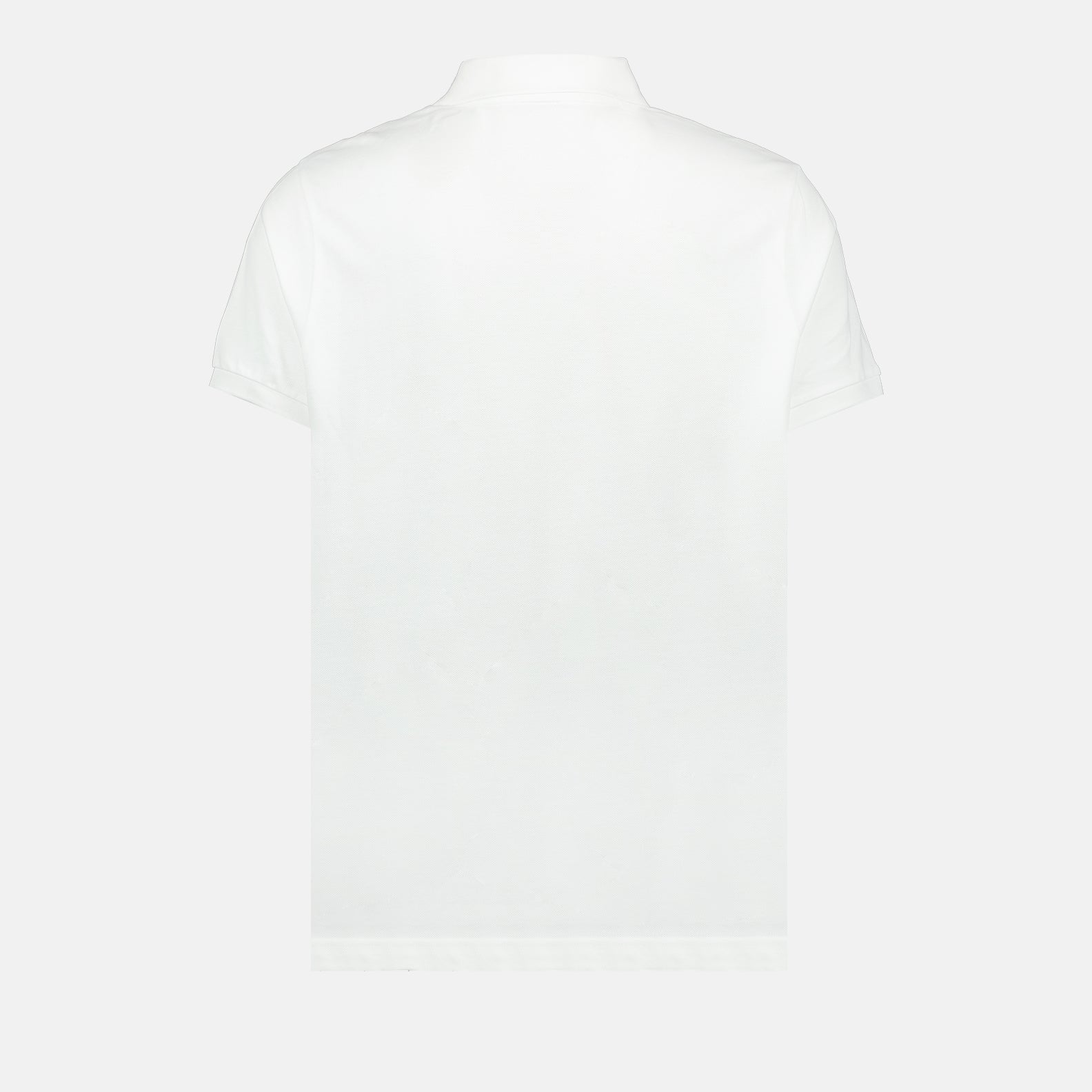 Moncler, white polo, logo polo, cotton polo, men's fashion