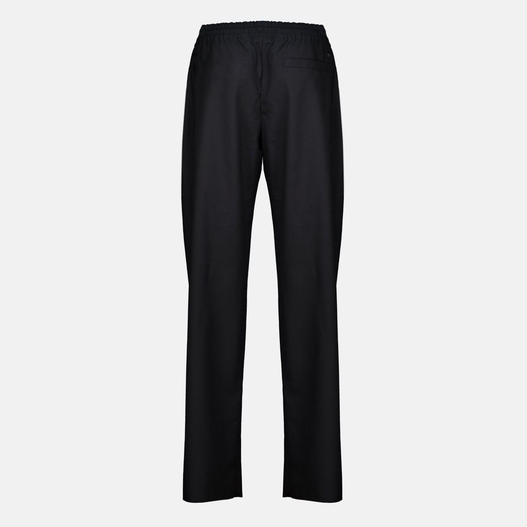 Black Wool Trousers