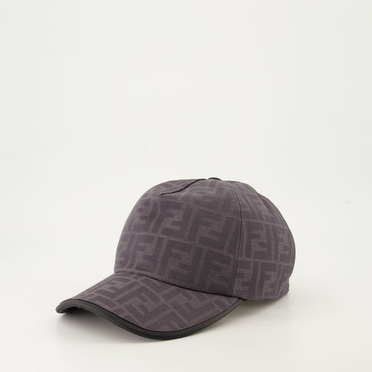 Fendi, FF Jacquard Cap, Fall-Winter 2024, Canvas Cap, Stylish Accessories