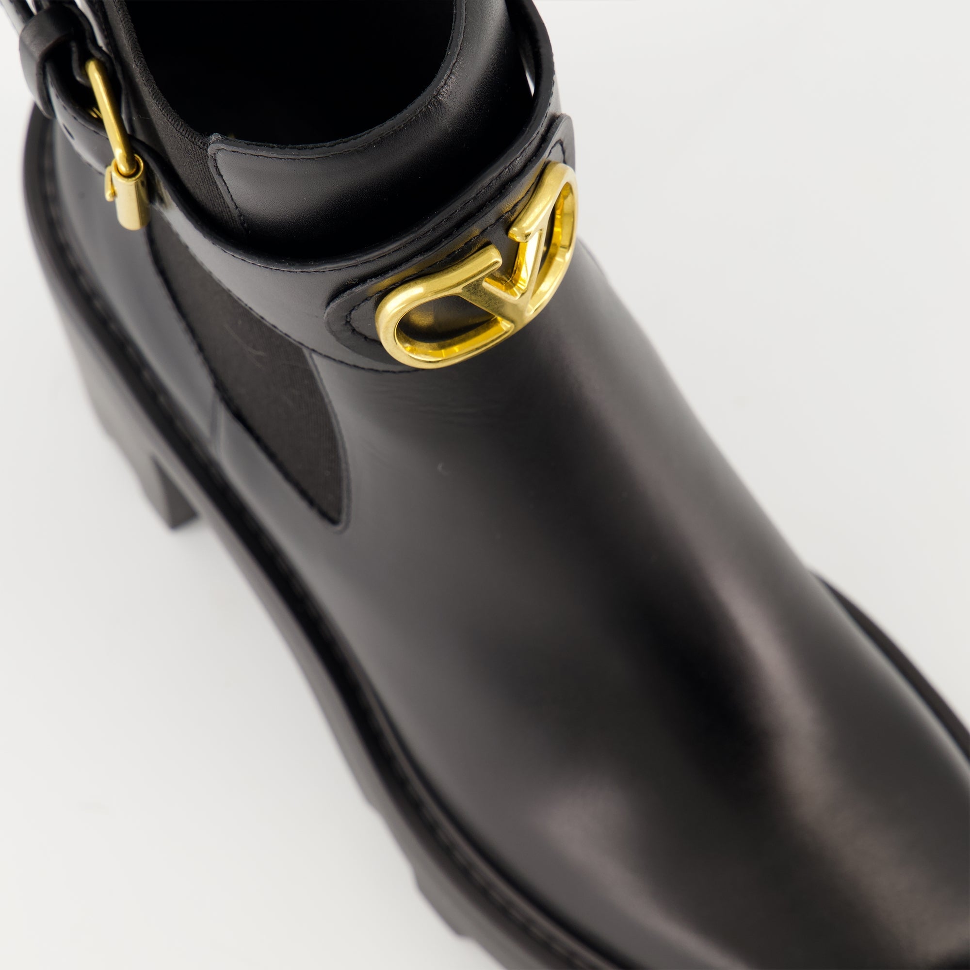 Beatle Vlogo Ankle Boots