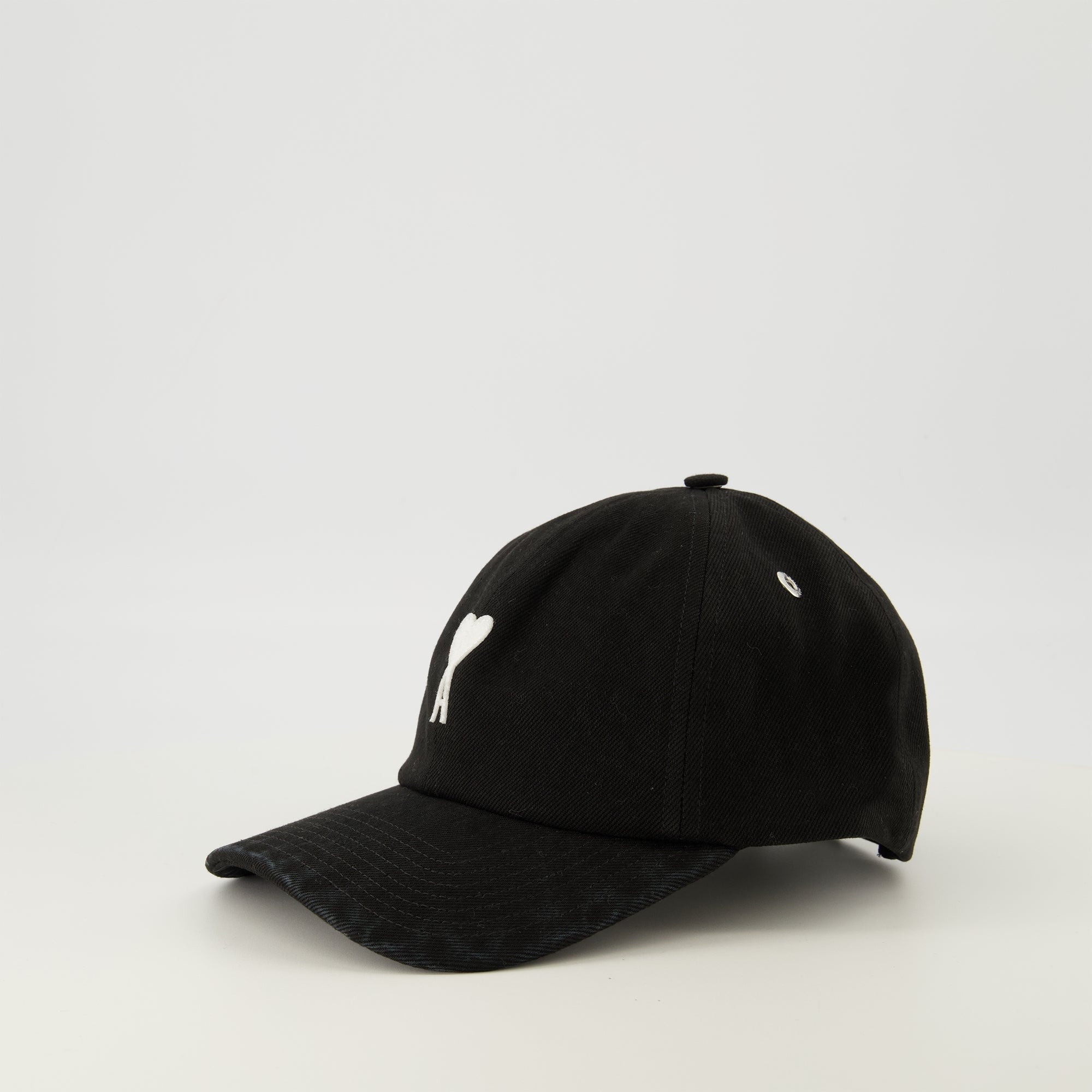 Black Cap with Ami Paris Logo