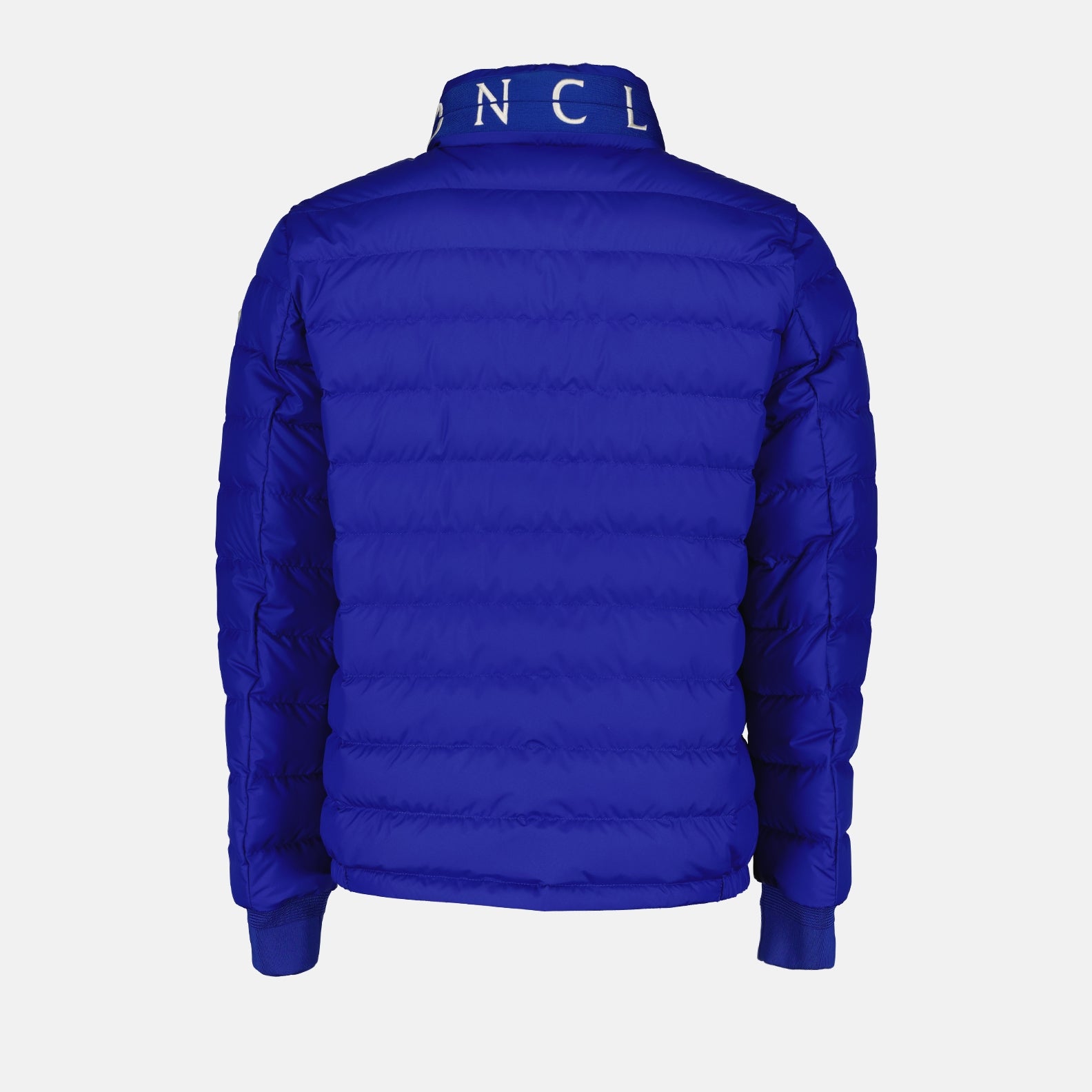 Moncler, Akio Puffer Jacket, luxury outerwear, designer men's jacket, blue puffer jacket