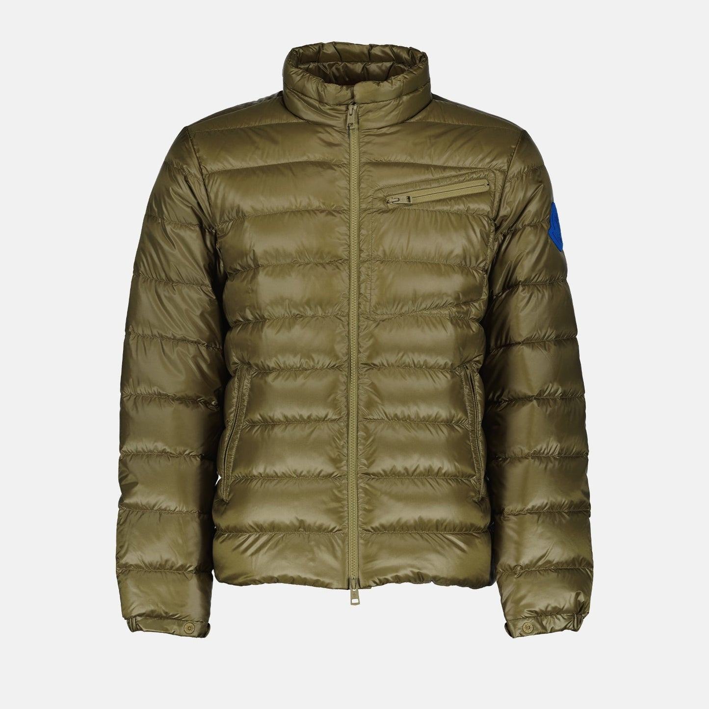 Moncler, Amalteas Down Jacket, Men's Luxury Jacket, Kaki Green Down Jacket, Men's Designer Outerwear