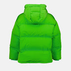 Green Down Jacket, Ami de Coeur, Luxury Fashion, Quilted Jacket, High-End Ready-to-Wear
