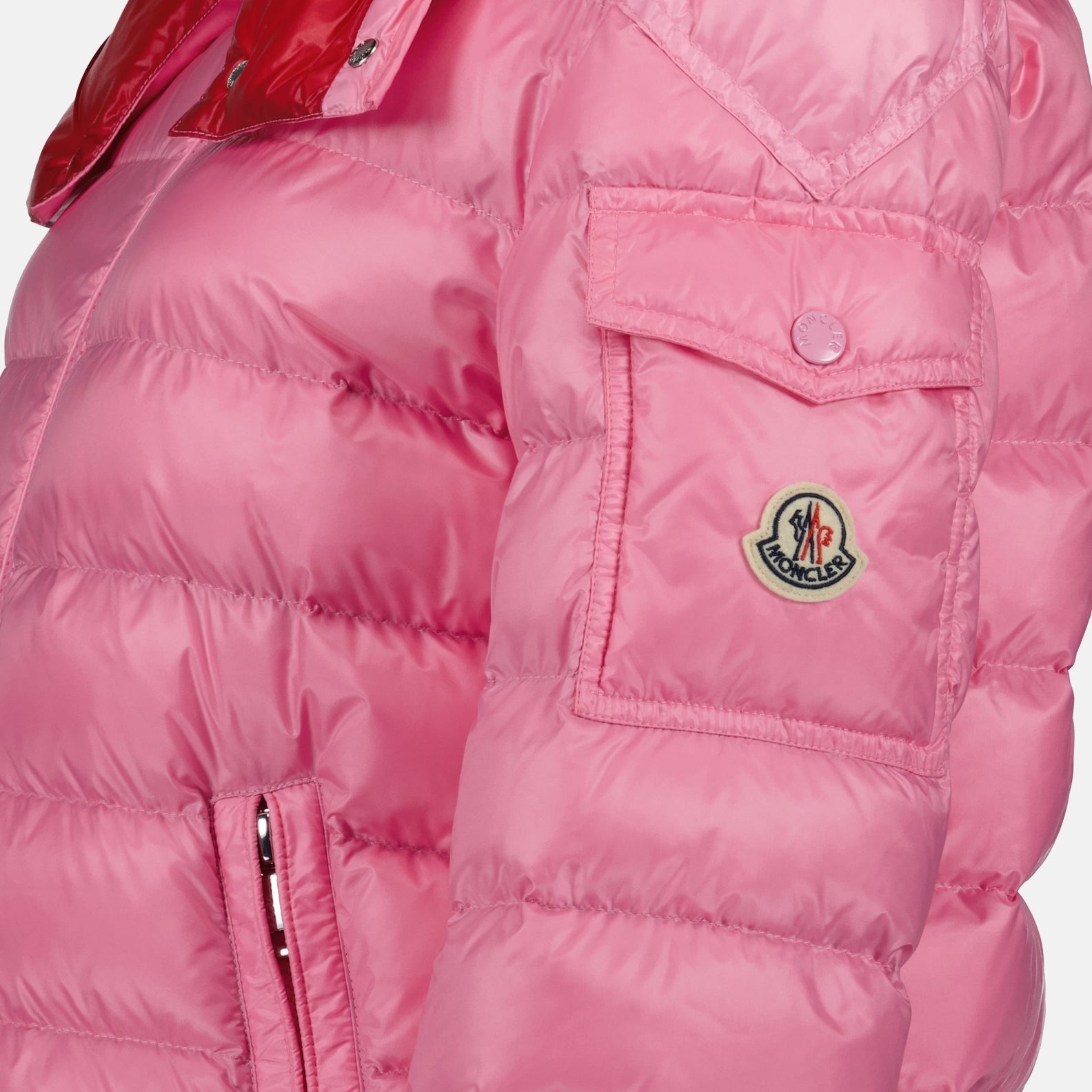 Moncler, Doudoune Courte Dales, Women's luxury jacket, Pink down jacket, High-end winter wear