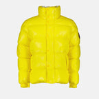 Dervox Puffer Jacket, Men's Yellow Jacket, Designer Outerwear, Quilted Jackets, Luxury Men's Fashion