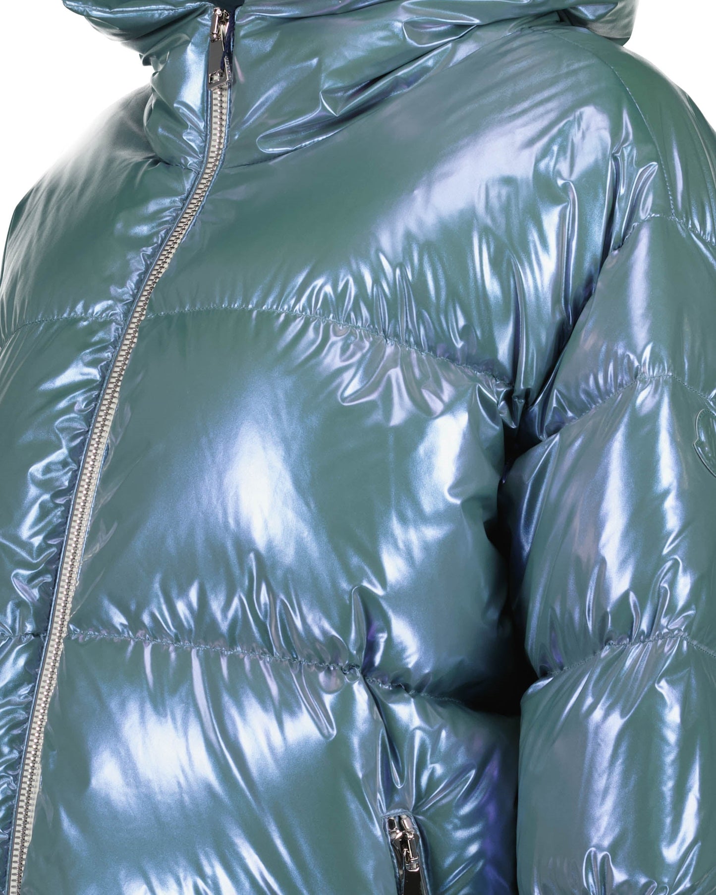 Frasne Down Jacket, Moncler Women, Blue Down Coat, Luxury Winter, Elegant Style