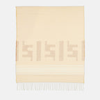 Fendi beach towel, luxury beach accessories, unisex beach towel, designer towels, premium beachwear