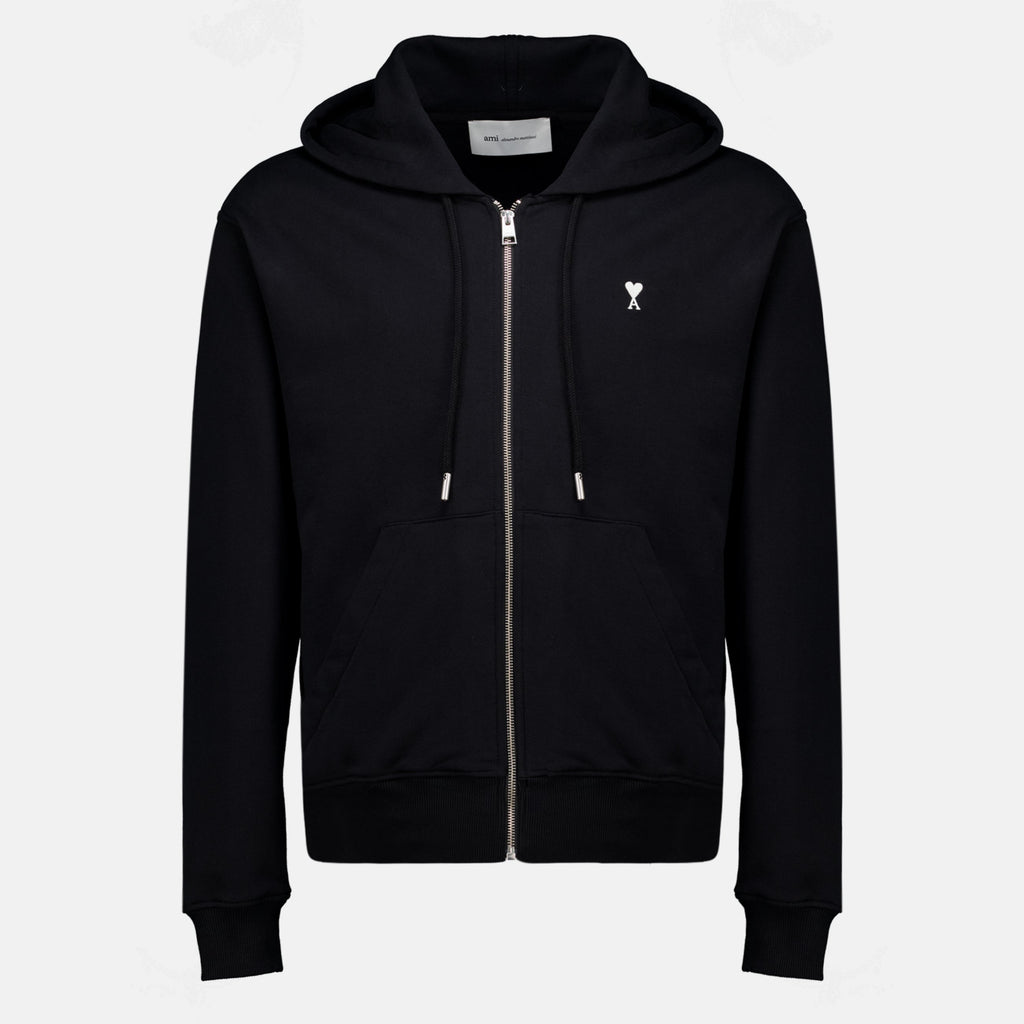 Sweat à Zip de Coeur