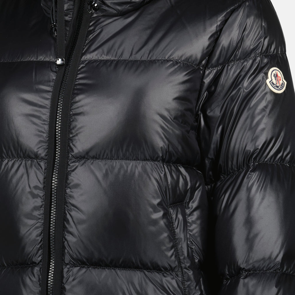 Moncler jacket, down jacket, black jacket, Autumn-Winter coat, Serittes jacket