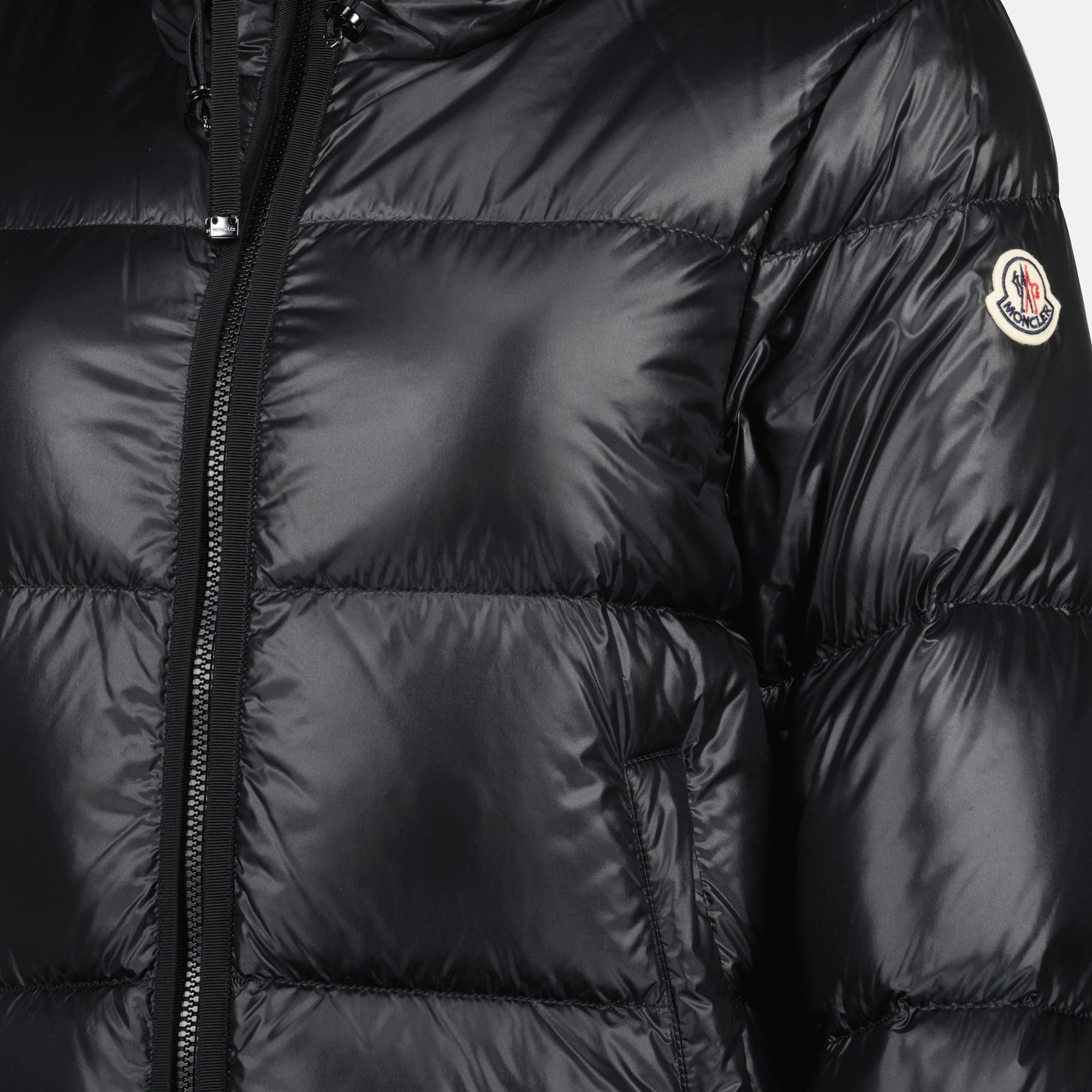 Moncler jacket, down jacket, black jacket, Autumn-Winter coat, Serittes jacket