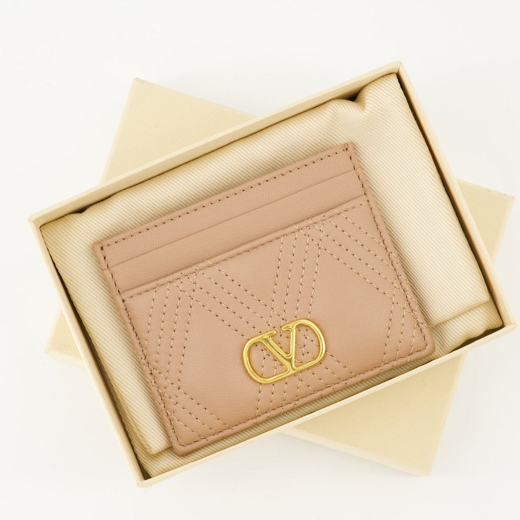 Valentino, Quiltie 67, card holder, designer accessories, luxury fashion