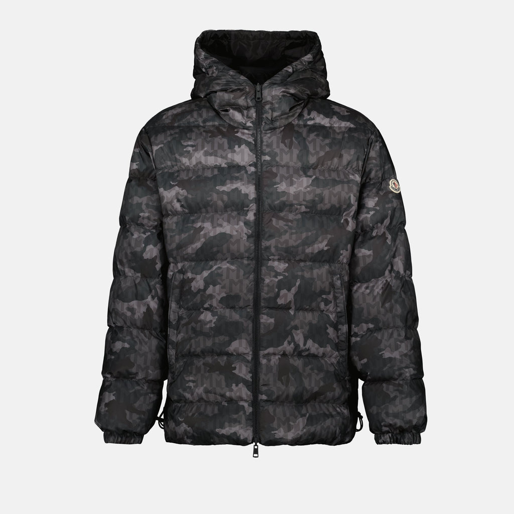 Imagen de la chaqueta de plumas reversible Aubepine de Moncler para hombres - Temporada Otoño-Invierno 2025 - Vista de detalle del producto 2