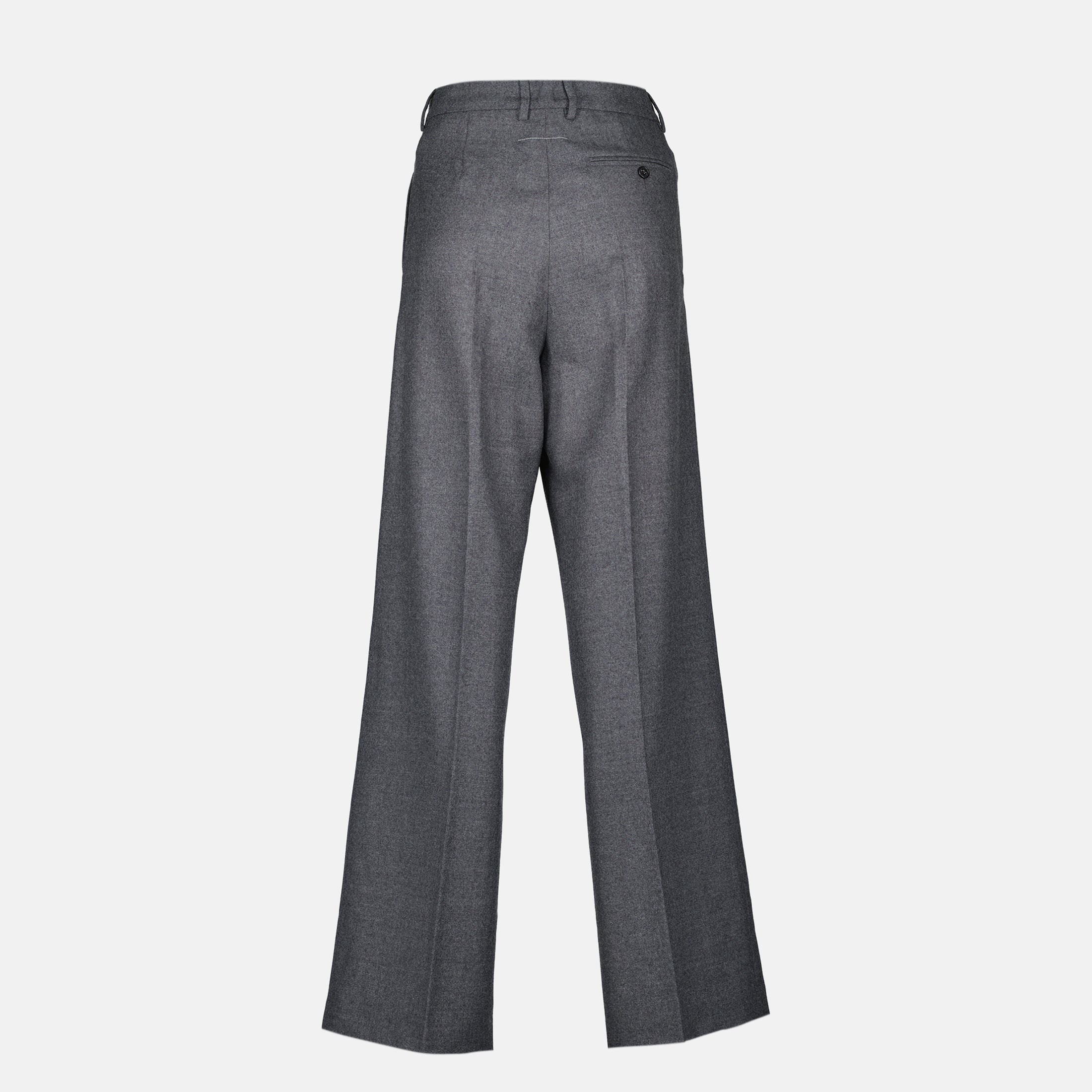 weit geschnittene Wollhose