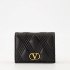 Image of Quiltie 67 Wallet by Valentino Garavani for Women - Season Autumn-Winter 2025 - Front View