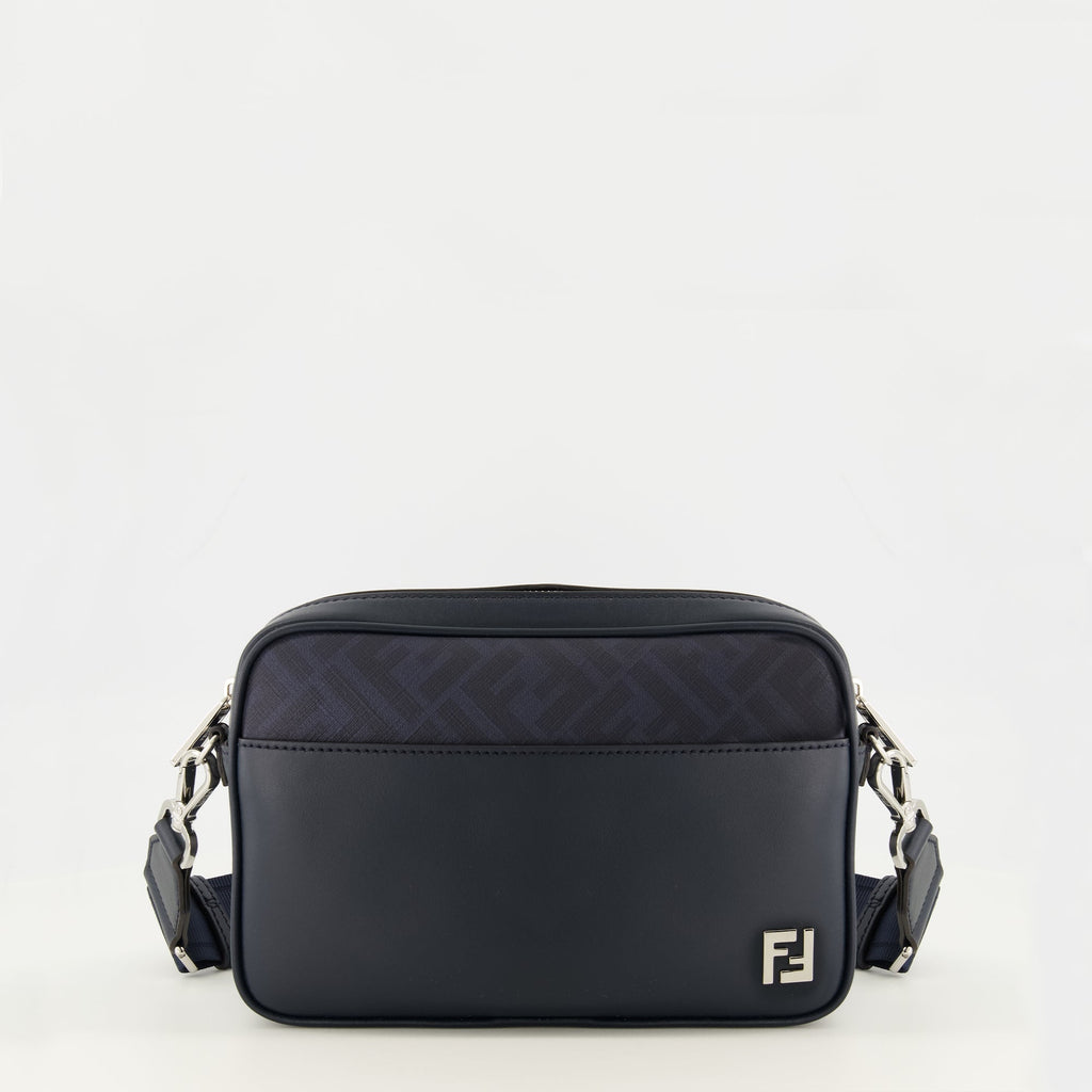 Bilde av Sac Camera Squared FF Marineblå fra Fendi for Menn - Sesong Vår-Sommer 2026 - Foran Utsikt