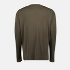 khaki sweater, Moncler sweater, pocket sweater, men's fashion, spring-summer 2023