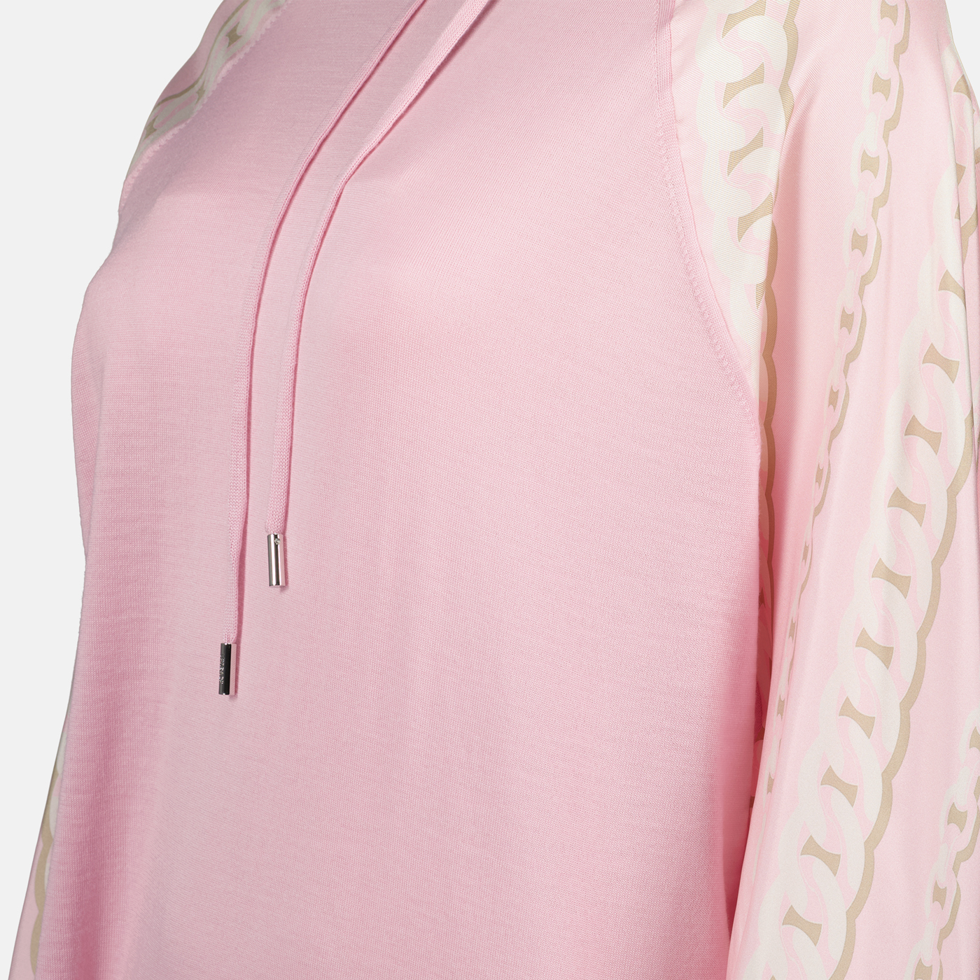 실크와 면 후드티