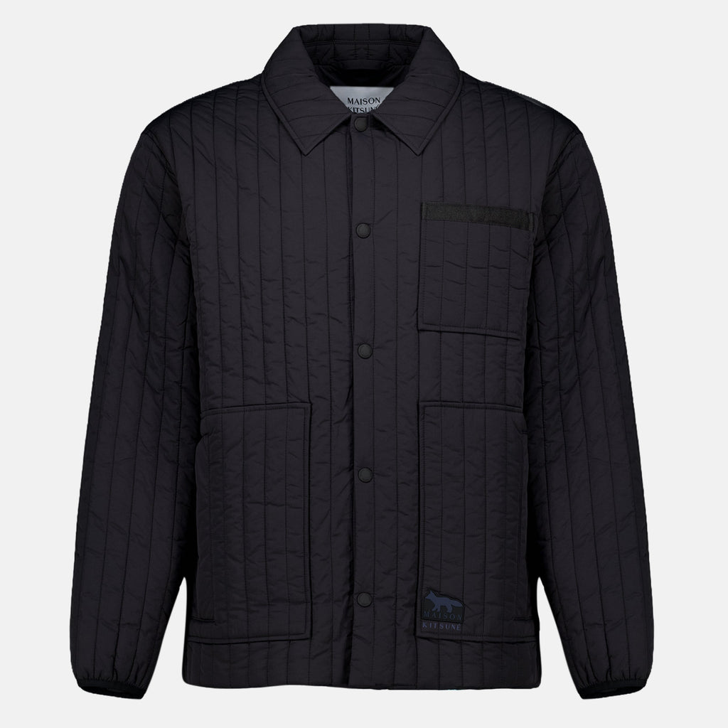 Nylon Quilted Jacket - Maison Kitsuné