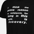 James Dean T-shirt, Sacai, black cotton tee, casualwear, men's fashion